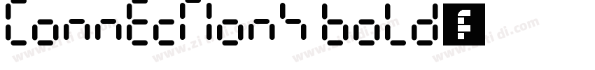 Connections Bold字体下载字体转换